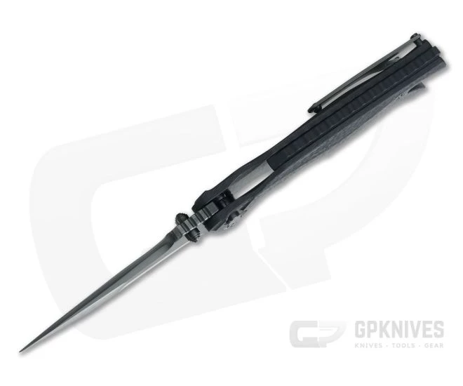 Brian Tighe Custom Tighe Fighter Carbon Fiber Black DLC CPM-154/S90V San Mai 5 Brian Tighe Custom Tighe Fighter Carbon Fiber Black DLC CPM-154/S90V San Mai - Image 3