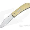Enrique Pena Custom Lanny's Clip Front Flipper Antique Paper Micarta -Outlet Flippers Store 4140