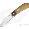 Enrique Pena Custom Lanny's Clip Front Flipper Bolstered Butterscotch Canvas Micarta 4200
