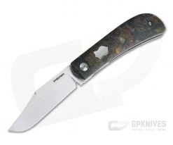 Enrique Pena Custom Lanny's Clip Front Flipper Vinto Rag Micarta 4202