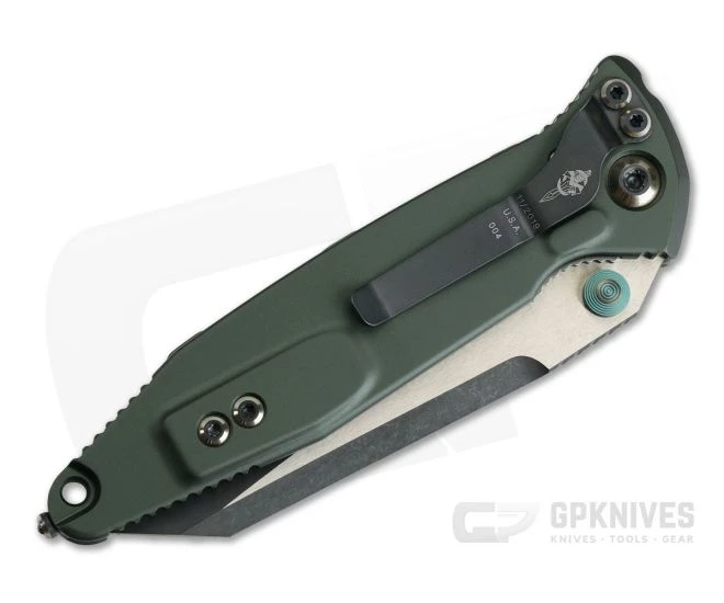 Marfione Custom Socom Elite Warcom Olive Green Bronzed Apocalyptic DLC 204P Stingray Inlays 4207 4 Marfione Custom Socom Elite Warcom Olive Green Bronzed Apocalyptic DLC 204P Stingray Inlays 4207 - Image 2