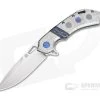 Olamic Cutlery Wayfarer 247 Triple Dot Zirc/Timascus Mammoth Tooth Stripe Inlay Frosty Titanium Satin M390 Flipper 2 Olamic Cutlery Wayfarer 247 Triple Dot Zirc/Timascus Mammoth Tooth Stripe Inlay Frosty Titanium Satin M390 Flipper -Outlet Flippers Store 4223 1