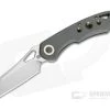 Olamic Cutlery Whippersnapper Wharncliffe Satin 20CV Dark Blast Titanium Top Flipper 4250 -Outlet Flippers Store 4250 1