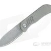 Burger Custom EXK SFL Acid Washed M390 Spear Point Titanium Frame Lock Top Flipper -Outlet Flippers Store 4262 1