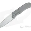 Burger Custom LEXK SFL Satin M390 Sheepsfoot Titanium Frame Lock Top Flipper -Outlet Flippers Store 4267