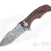 Brian Tighe Custom Tighe Down Damasteel Integral Mars Valley FatCarbon Carbon Fiber Flipper 4308 -Outlet Flippers Store 4308