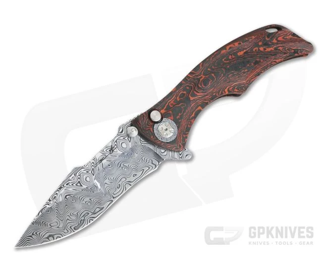 Brian Tighe Custom Tighe Down Damasteel Integral Mars Valley FatCarbon Carbon Fiber Flipper 4308 3 Brian Tighe Custom Tighe Down Damasteel Integral Mars Valley FatCarbon Carbon Fiber Flipper 4308