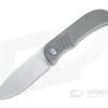 Burger Custom LEXK SFL Satin M390 Spear Point Titanium Frame Lock Top Flipper -Outlet Flippers Store 4379 1