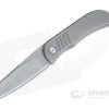 Burger Custom LEXK SFL Acid Wash M390 Sheepsfoot Titanium Frame Lock Top Flipper -Outlet Flippers Store 4383 1 2