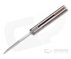 Enrique Pena Custom Front Flipper Raptor Bolstered Burlap Micarta Folder 4454 7 Enrique Pena Custom Front Flipper Raptor Bolstered Burlap Micarta Folder 4454 -Outlet Flippers Store 4454 3