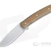 Brad Zinker FR LLF Stonewashed CPM-154 Natural Canvas Micarta Liner Lock Flipper 4466 -Outlet Flippers Store 4466 1
