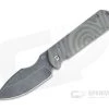 Maverick Custom Knives Frame Lock Front Flipper Harpoon Acid Washed 10V Flamed Titanium Folder 4477 -Outlet Flippers Store 4477 1