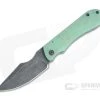 Maverick Custom Knives Frame Lock Front Flipper Harpoon Clip Acid Washed 10V Green Titanium Folder 4478 -Outlet Flippers Store 4478 1