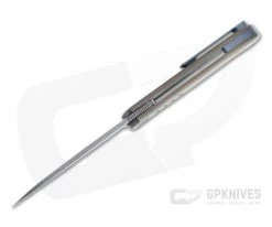 Burger Custom Atlas SFL Sheepsfoot Acid Washed Elmax Grooved Bronze Titanium Frame Lock Front Flipper 4504 7 Burger Custom Atlas SFL Sheepsfoot Acid Washed Elmax Grooved Bronze Titanium Frame Lock Front Flipper 4504 -Outlet Flippers Store 4504 3