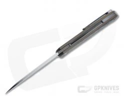 Burger Custom Atlas SFL Sheepsfoot Satin M390 Damasteel Bronze Frame Lock Front Flipper 4570 7 Burger Custom Atlas SFL Sheepsfoot Satin M390 Damasteel Bronze Frame Lock Front Flipper 4570 -Outlet Flippers Store 4570 3