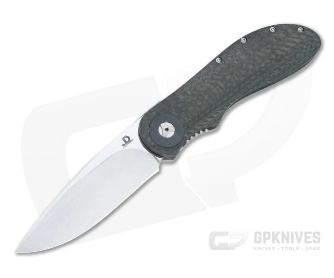 JD Van Deventer Custom EDC Front Flipper Drop Point Carbon Fiber Titanium Frame Lock 4586 3 JD Van Deventer Custom EDC Front Flipper Drop Point Carbon Fiber Titanium Frame Lock 4586