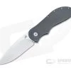 JD Van Deventer Custom EDC Front Flipper Drop Point Milled Dark Titanium Frame Lock 4588 -Outlet Flippers Store 4588 1