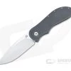 JD Van Deventer Custom EDC Front Flipper Drop Point Milled Dark Titanium Frame Lock 4590 -Outlet Flippers Store 4590 1