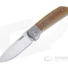 Enrique Pena Custom Mula Antique Linen Micarta Titanium Bolster Lock Front Flipper 4623 2 Enrique Pena Custom Mula Antique Linen Micarta Titanium Bolster Lock Front Flipper 4623 -Outlet Flippers Store 4623 1
