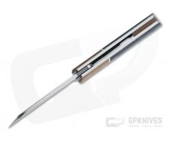 Enrique Pena Custom Barlow Sheepsfoot Bolstered Crosscut Canvas G-Carta Front Flipper 4625 -Outlet Flippers Store 4625 3