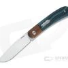Enrique Pena Custom Front Flipper Trapper Bolstered Teal Ripple G-Carta Folder 4703 -Outlet Flippers Store 4703 1