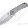 Grindhouse Knives KD #3 Flipper Stonewashed XHP Tumbled Titanium Folder 4785 -Outlet Flippers Store 4785 1