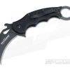 Fox Knives 478 Karambit Black Aluminum Black Blade 478B