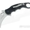 Fox Knives 478 Karambit Black Aluminum Stonewash Blade 478BSW