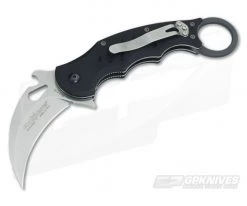 Fox Knives 478 Karambit Black Aluminum Stonewash Blade 478BSW