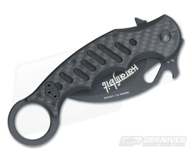 Fox Knives 479 Karambit Carbon Fiber G10 Black Blade 479CG10 4 Fox Knives 479 Karambit Carbon Fiber G10 Black Blade 479CG10 - Image 2