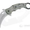 Fox Knives 479 Karambit Green Canvas Micarta Stonewashed N690Co Folder 479-MI-SW -Outlet Flippers Store 479 mi sw 1