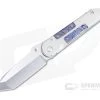 Sergey Rogovets Tanto #2 Front Flipper Satin Magnacut Black Timascus Inlaid Titanium Folder 4799 2 Sergey Rogovets Tanto #2 Front Flipper Satin Magnacut Black Timascus Inlaid Titanium Folder 4799 -Outlet Flippers Store 4799 1