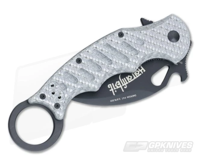 Fox Knives 479 Karambit Silver Twill G10 Black Blade 479ST 4 Fox Knives 479 Karambit Silver Twill G10 Black Blade 479ST - Image 2