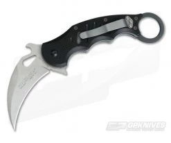 Fox Knives 479 Karambit Black G-10 Stonewash Blade 479SW