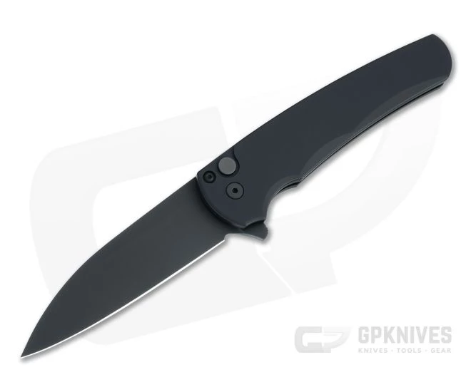 Protech Malibu Wharncliffe Black DLC 20CV Black Button Lock Flipper 5103 3 Protech Malibu Wharncliffe Black DLC 20CV Black Button Lock Flipper 5103