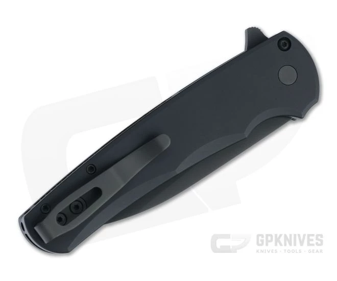 Protech Malibu Wharncliffe Black DLC 20CV Black Button Lock Flipper 5103 4 Protech Malibu Wharncliffe Black DLC 20CV Black Button Lock Flipper 5103 - Image 2