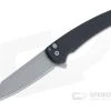 Protech Malibu Reverse Tanto GPK Exclusive Acid Washed 20CV Black Button Lock Flipper 5202