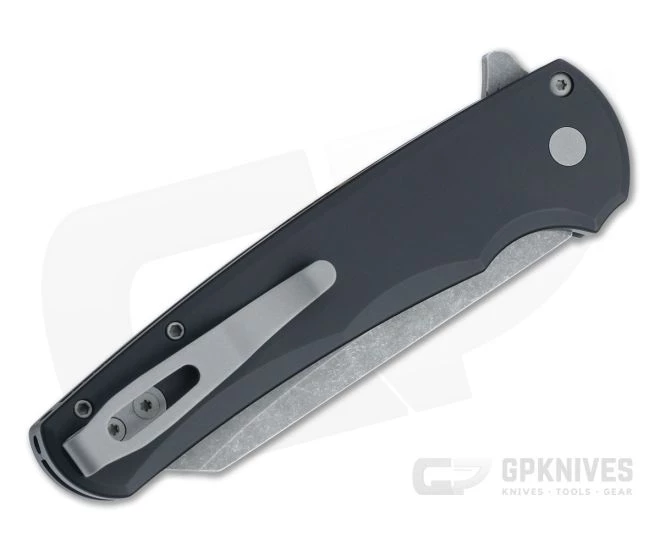 Protech Malibu Reverse Tanto GPK Exclusive Acid Washed 20CV Black Button Lock Flipper 5202 4 Protech Malibu Reverse Tanto GPK Exclusive Acid Washed 20CV Black Button Lock Flipper 5202 - Image 2