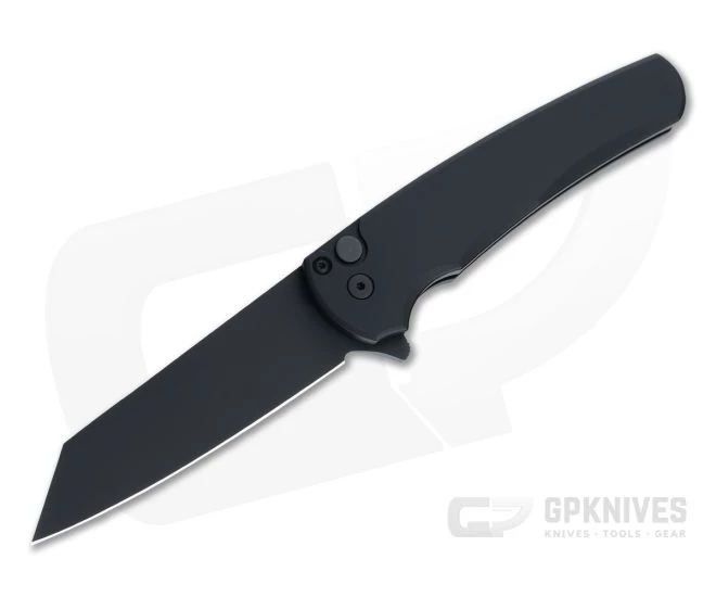 Protech Malibu Reverse Tanto Black DLC 20CV Black Button Lock Flipper 5203 3 Protech Malibu Reverse Tanto Black DLC 20CV Black Button Lock Flipper 5203