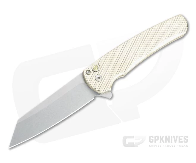 Protech Malibu Flipper Reverse Tanto Stonewashed 20CV Textured Bronze Aluminum Folder 5211 3 Protech Malibu Flipper Reverse Tanto Stonewashed 20CV Textured Bronze Aluminum Folder 5211