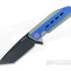 WE Knife 602 Green and Blue Titanium S35VN 2 WE Knife 602 Green and Blue Titanium S35VN -Outlet Flippers Store 602 gb 1 1