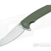 WE Knife Co 617D Flipper Green G10 Satin D2 -Outlet Flippers Store 617d