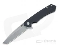 Case Kinzua Tanto S35VN Black Aluminum Frame Lock Flipper 64665