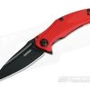 Kershaw Natrix Mini Red G10 Black Blade Sub-Frame Lock Flipper 7006RDBLK -Outlet Flippers Store 7006rdblk