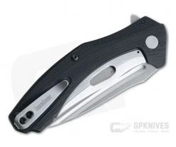 Kershaw Natrix Black G10 Stonewashed Stainless Steel KVT Bearing Sub-Frame Lock Flipper 7007 -Outlet Flippers Store 7007 2 4