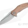 Kershaw Natrix Medium Copper Stonewashed D2 KVT Sub-Frame Lock Flipper 7007CU -Outlet Flippers Store 7007cu 1 1