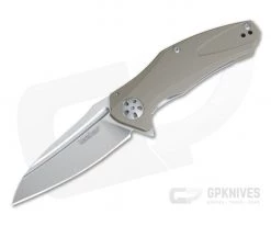 Kershaw Natrix Tan Stonewashed Sub-Frame Lock KVT Bearing Flipper 7007TAN