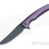 WE Knife Co 704F Flipper Purple Titanium Black M390 2 WE Knife Co 704F Flipper Purple Titanium Black M390 -Outlet Flippers Store 704f 1 1