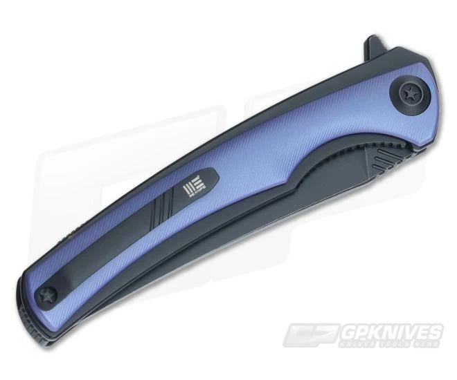 WE Knife Co 704G Flipper Blue Titanium Black M390 4 WE Knife Co 704G Flipper Blue Titanium Black M390 - Image 2