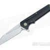 WE Knife Co 705E Flipper Black Ti Rubbed Satin M390 -Outlet Flippers Store 705e 1